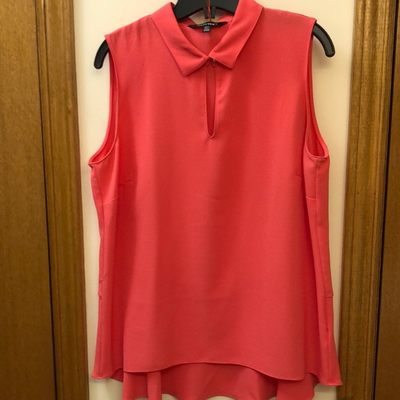Peach coloured crepe blouse - Picture 1 of 6
